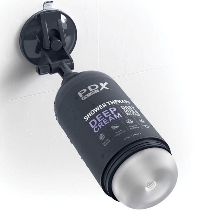 Pdx Plus - Stroker Masturbator Discreet Deep Cream Shampoo Design de Garrafa