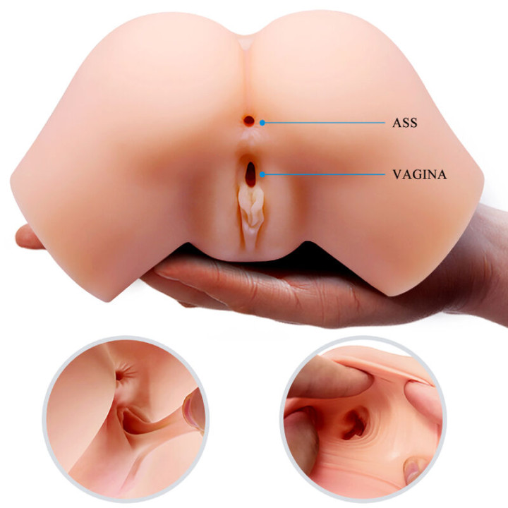 Crazy Bull - Realistischer Vagina- Und Anus-Vibrator Samantha