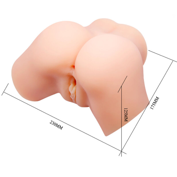 Crazy Bull - Vibrador Realista de Vagina e Nus Samantha