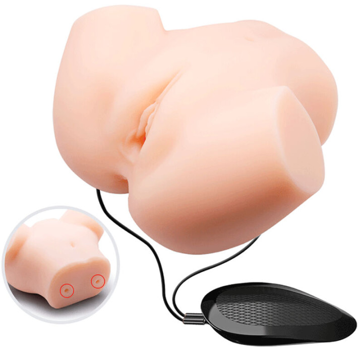 Crazy Bull - Vagin et Anus Réalistes Double Vibration