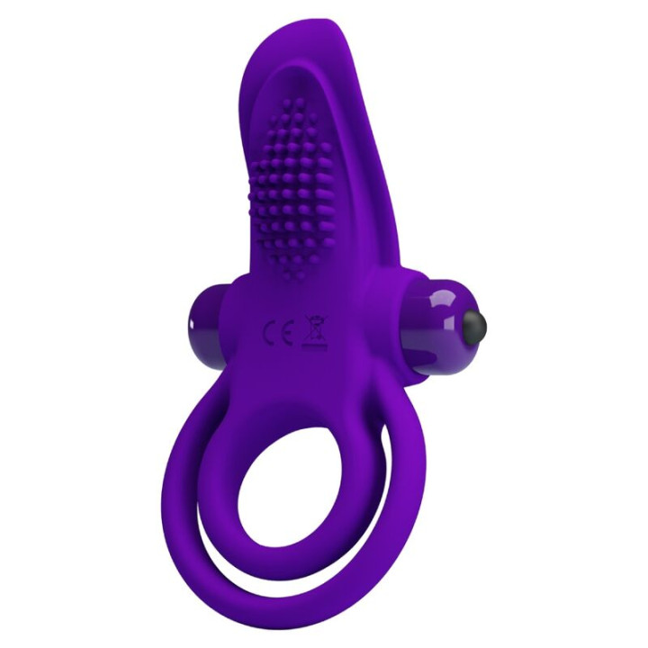 Pretty Love - Anel Para Pénis Vibrante Roxo