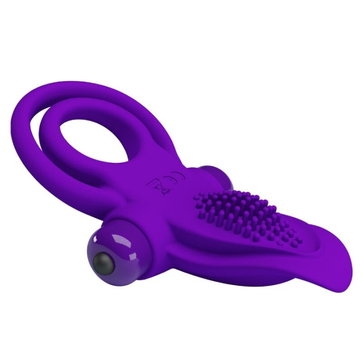 Pretty Love - Anel Para Pénis Vibrante Roxo