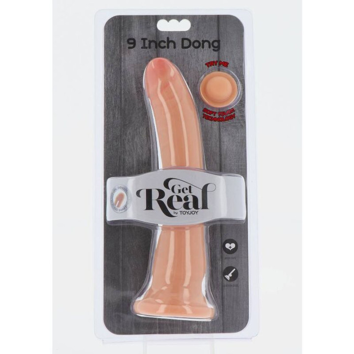 Get Real - Dong a Doppia Densit 20,5 cm Pelle