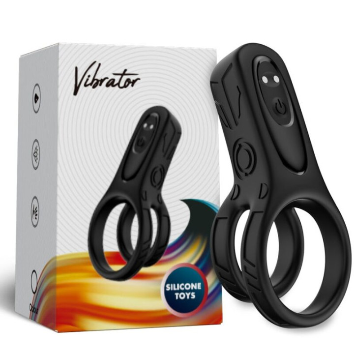 Armony - Vibrateur Double Anneau Noir