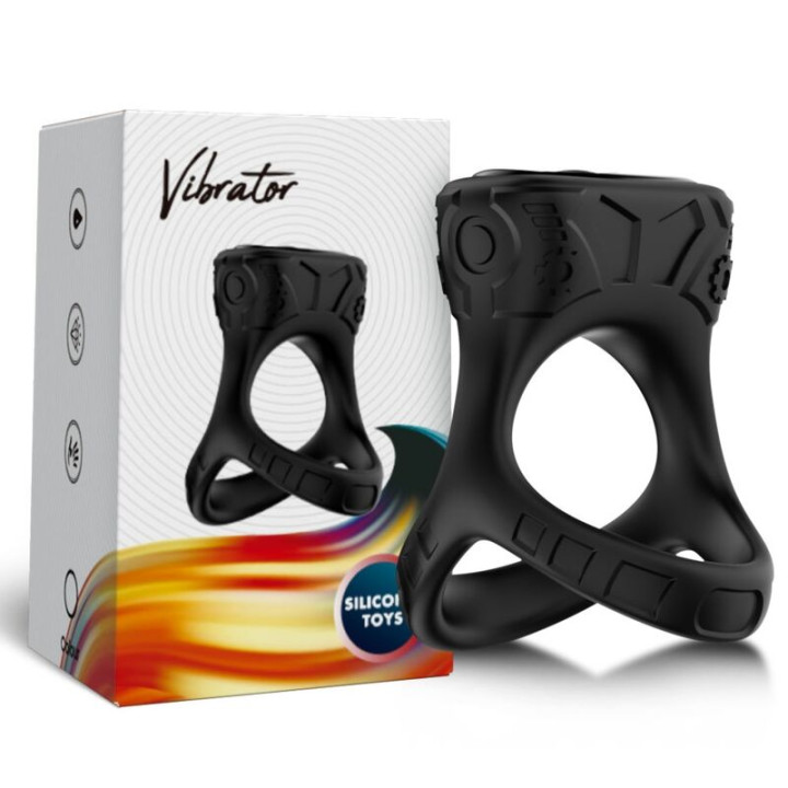 Armony - Vibrador de Anel e Multposição Preto