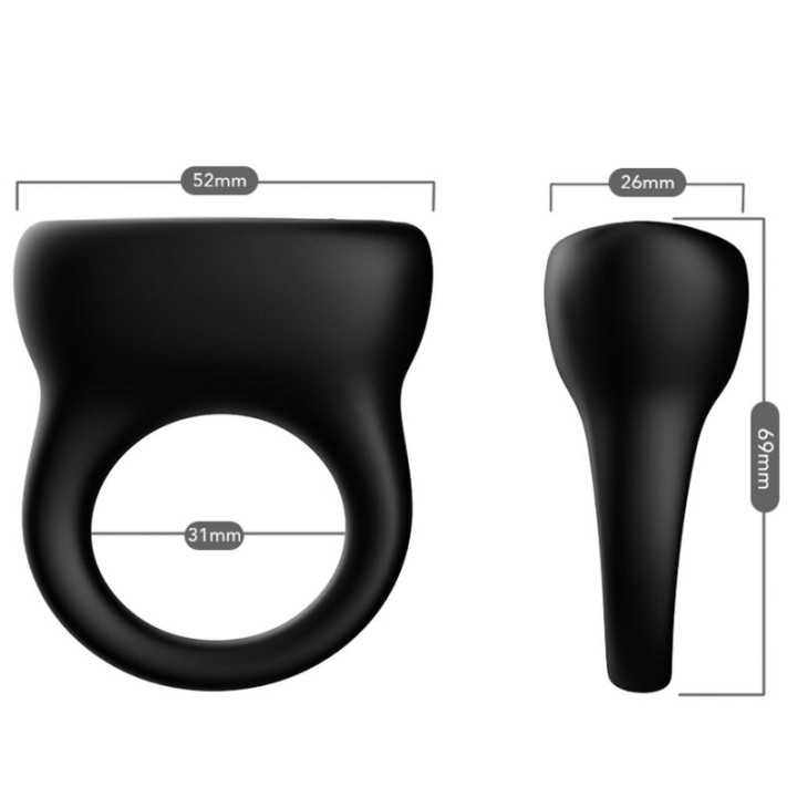 Armony - Anello Vibratore Nero