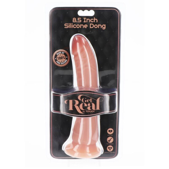 Get Real - Silikonowy Dong 21 cm Skora