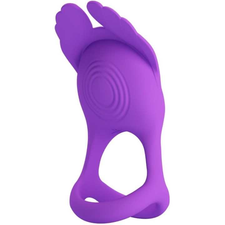 Pretty Love - Silas Vibrant Penis Ring 7 Vibrationen Lila Silikon