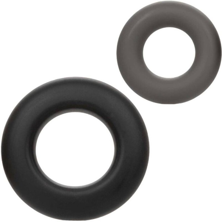 Calexotics - Alpha Set di 2 Anelli Prolong Grigio