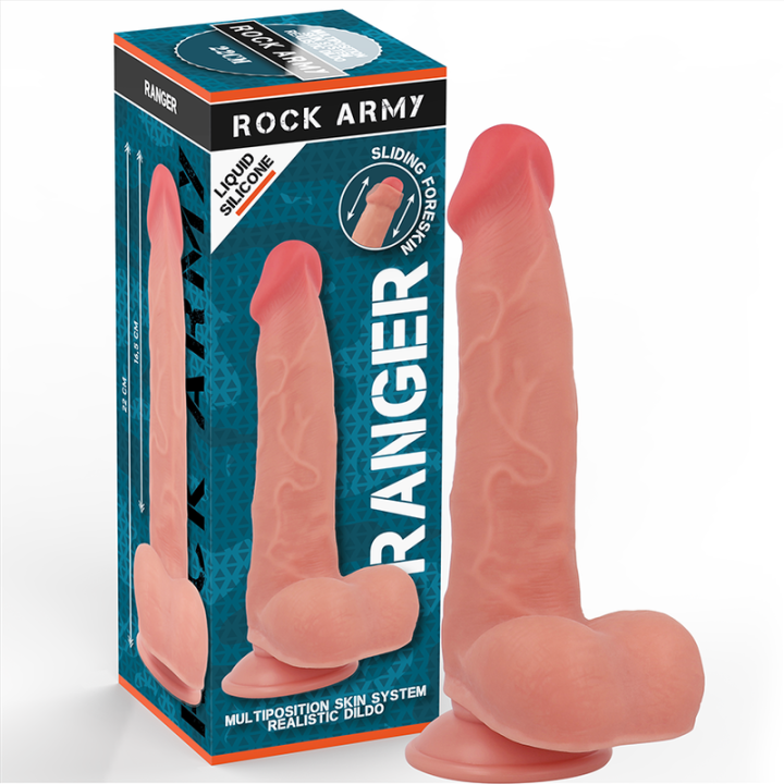 Rockarmy - Liquid Silicone Ranger 22 cm -o- 3.6 cm
