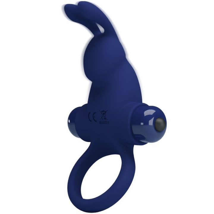Pretty Love - Jiro Kaninchenring Mit Vibration Blau