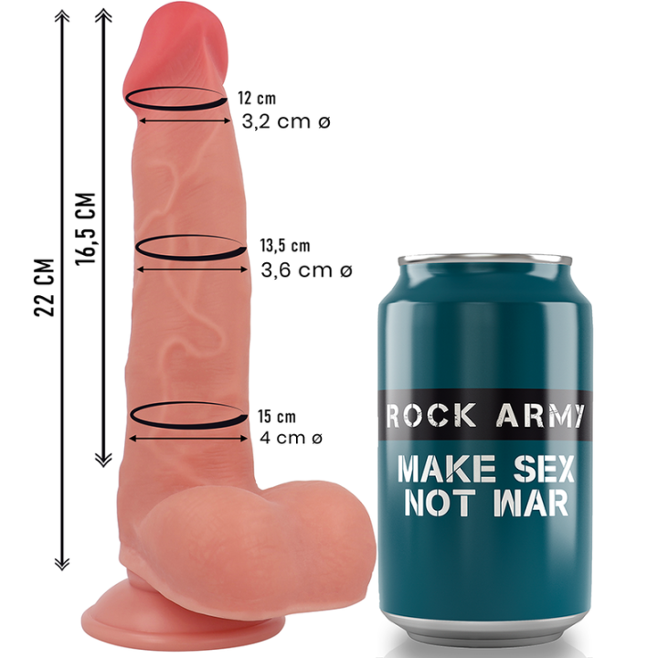 Rockarmy - Flüssige Silikon Ranger 22 cm -o- 3,6 cm