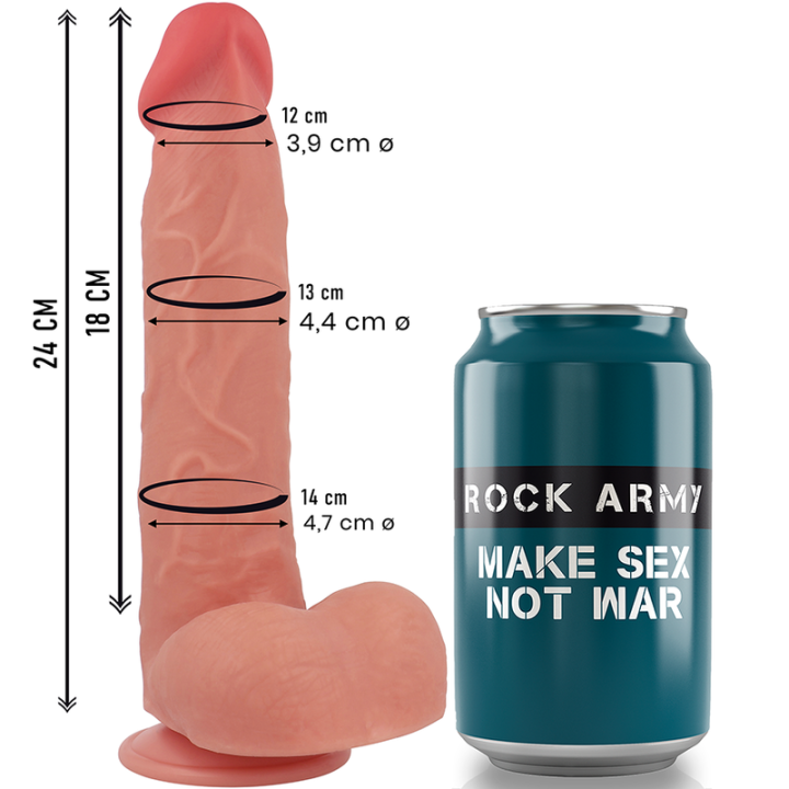 Rockarmy - Płynny Silikon Raptor 24 cm -o- 4,4 cm