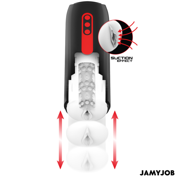 Jamyjob - Phantom Automatic Vagina Masturbator 5 Suction And Thrust Modes