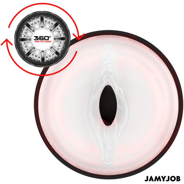 Jamyjob - Storm Masturbador Automático de Vagina 10 Modos de Rotação e Impulso