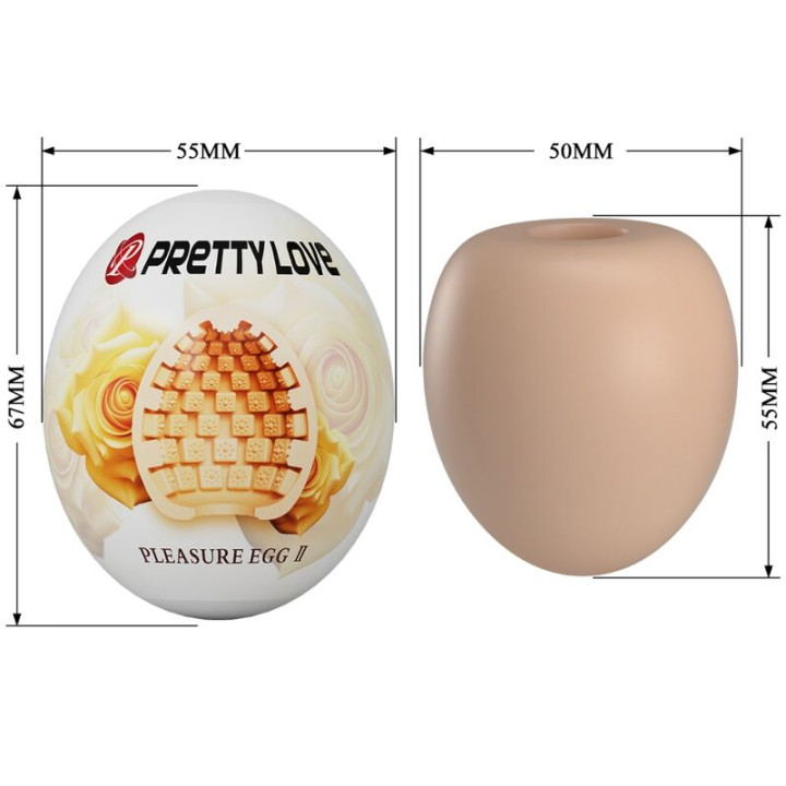 Pretty Love - Masturbatore Maschile Uovo Carne