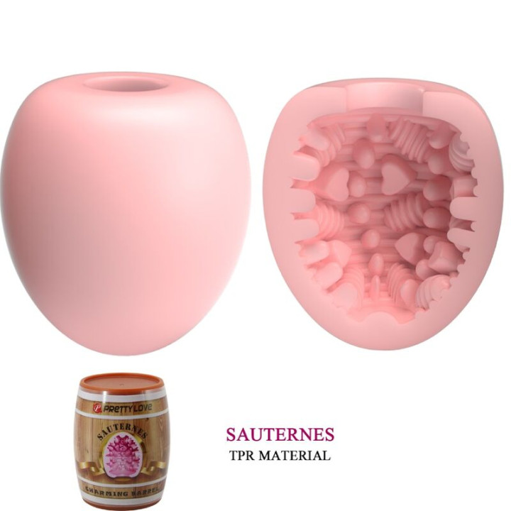 Pretty Love - Masturbatore Maschile Uovo Modello Rosa 2