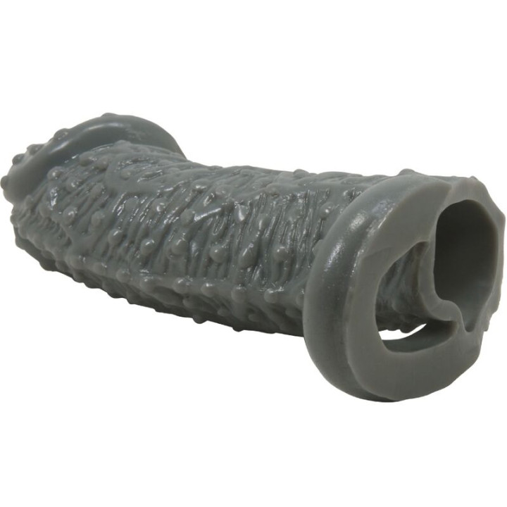 Pretty Love - Funda Realística Alargadora y Retardante Para Pene Modelo 2 Gris