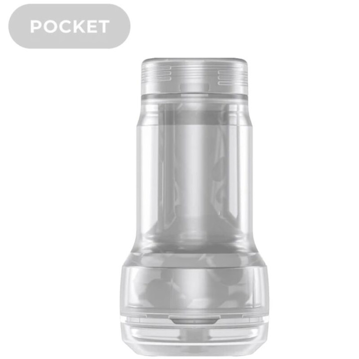 Kiiroo - Feel Pocket Stroker Crystal by Kiiroo Transparent