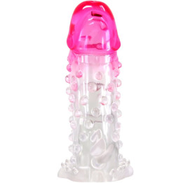 Pretty Love - Wilford Realistyczna Poszewka Powiększająca z Wytłoczonym Penisem Różowa