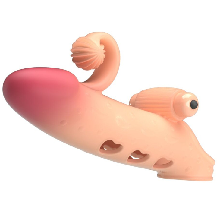 Romance - Vibrating Penis Sleeve Natural