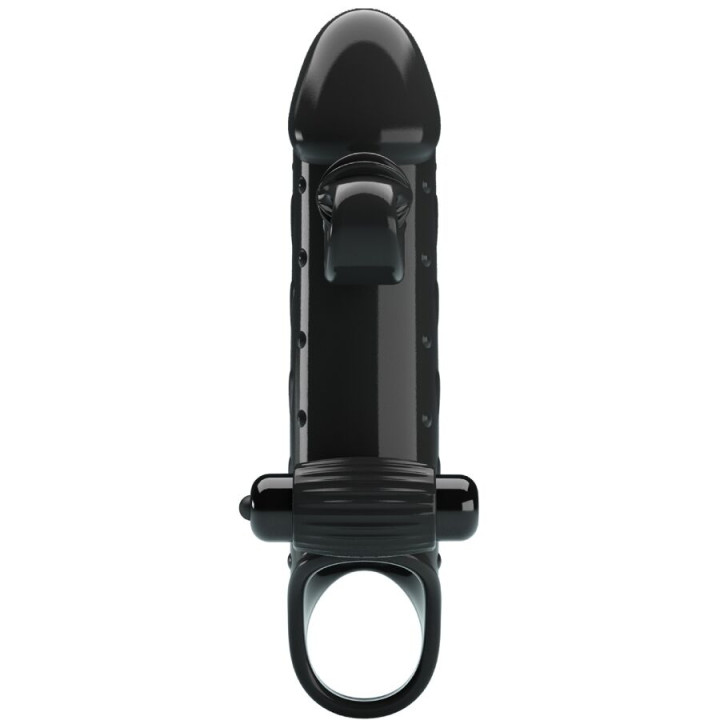 Romance - Vibrating Penis Sleeve Black