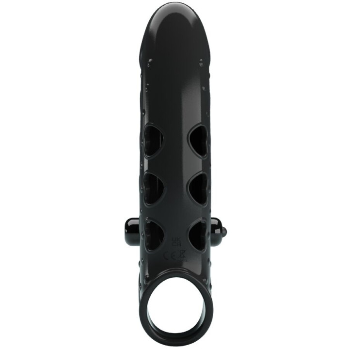 Romance - Vibrating Penis Sleeve Black