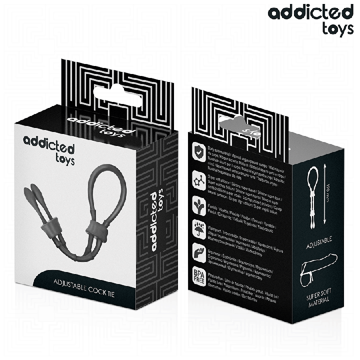 Addicted Toys - Corde en Silicone Réglable Pour le Pénis