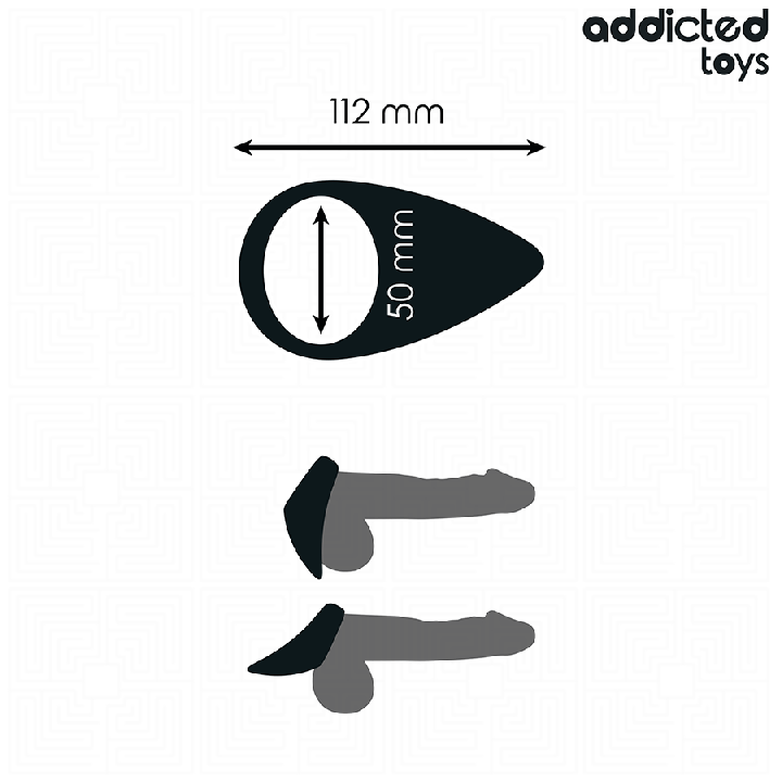 Addicted Toys - Tear Shaped Penis Ring