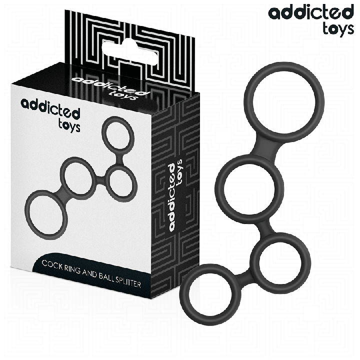 Addicted Toys - Anello Per Pene Con Divisori Per Testicoli