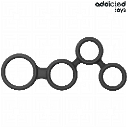 Addicted Toys - Penisring Mit Teilern Für Hoden