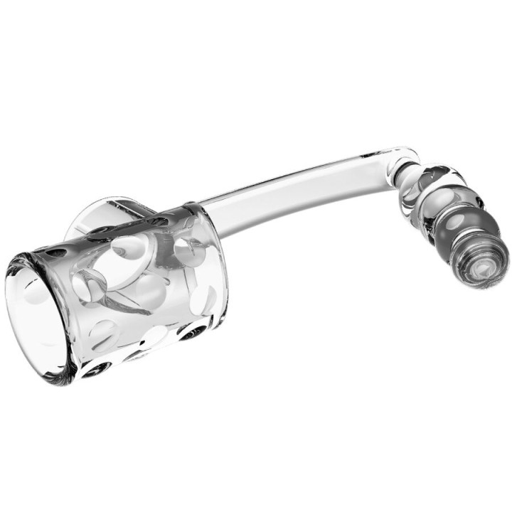 Pretty Love - Penishülle Mit Anal-Plug Transparent