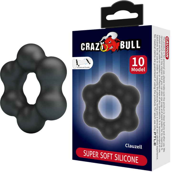 Crazy Bull - Anel de Silicone Clauzell Modelo 10
