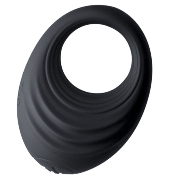 Rocks-Off - Spire Czarny Wibracyjny Penis Ring