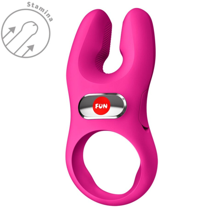 Fun Factory - Anello Vibrante Per il Pene Nos Pro Magenta