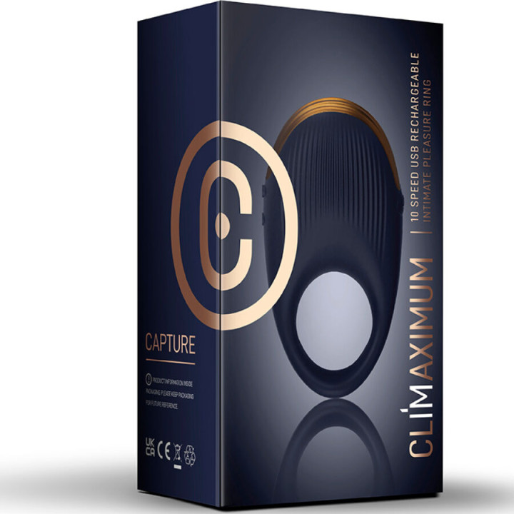 Climaximum - Vibrador de Anel Peniano Sensorial Capture