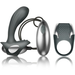 Climaximum - Excite Kit Cock Ring + Draht-Prostatamassagegerät