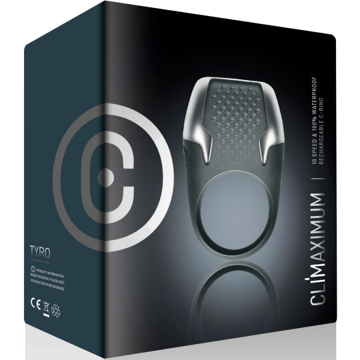 Climaximum - Tyro Anillo Vibrador Para Pene Luces Led