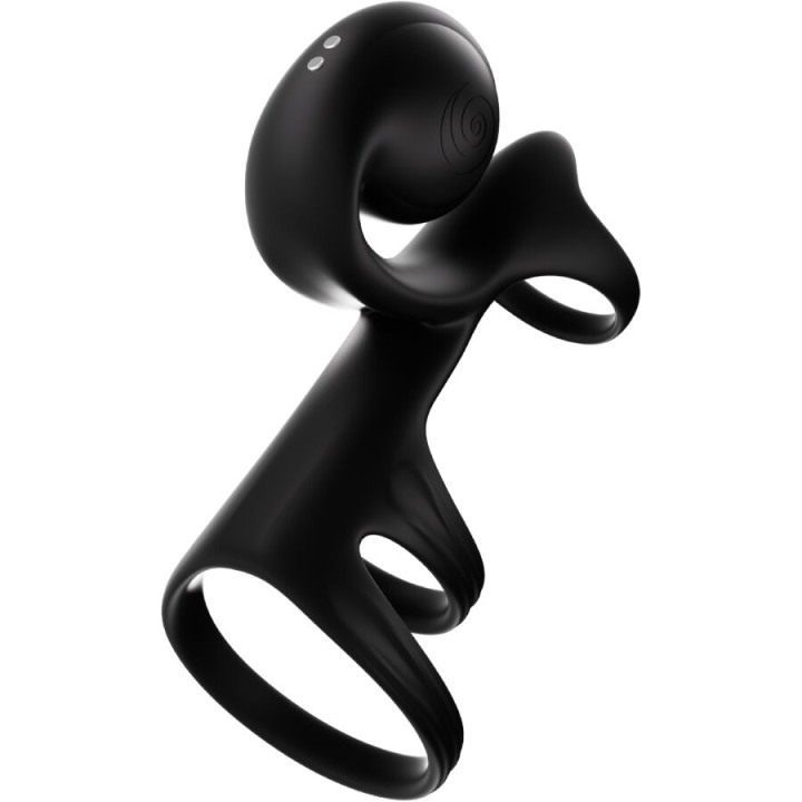 Snail Vibe - Jovi Arc Couple Ring Remote Control Black