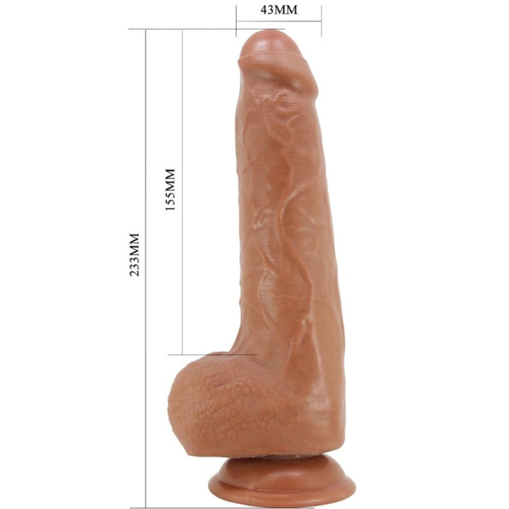 Pretty Love - Draco Realistischer Dildo 23 cm Modell 2 Fleisch