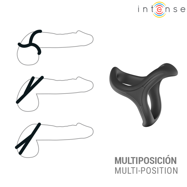 Intense - Alfie Anneau Pénis Triple Réglable Modèle 6