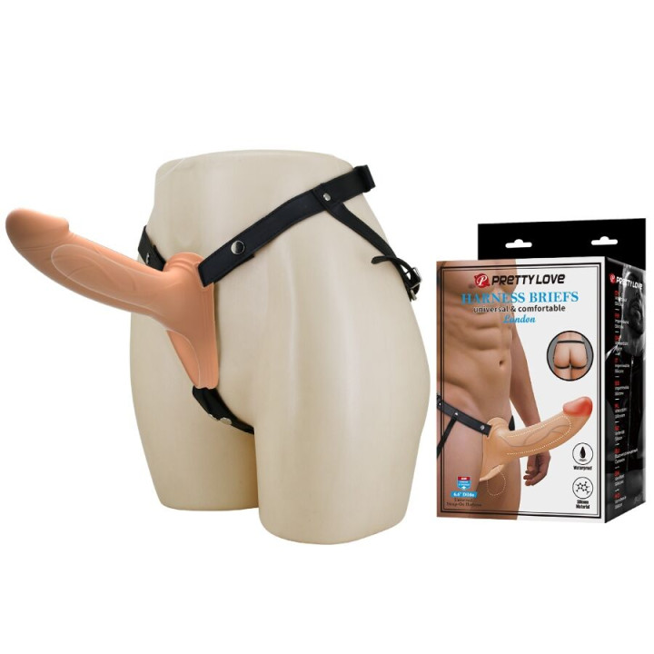 Pretty Love - Landon Light-Skin Wibracyjny Strap-on