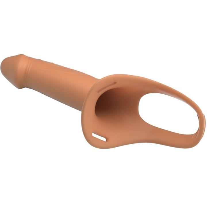 Pretty Love - Landon Vibrations-Strap-on Für Hellhaut
