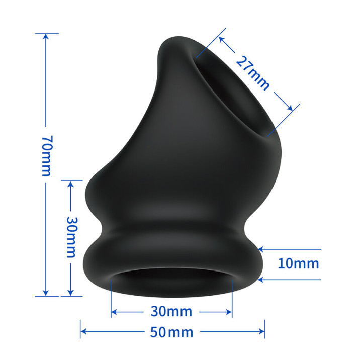 Crazy Bull - Oberon Penis And Testicle Support Ring