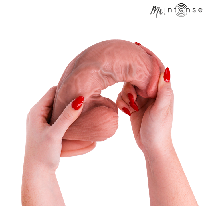 Mr Intense - Dildo de Silicone Spencer Com Pênis Grande 25,5 cm -ø- 6,2 cm