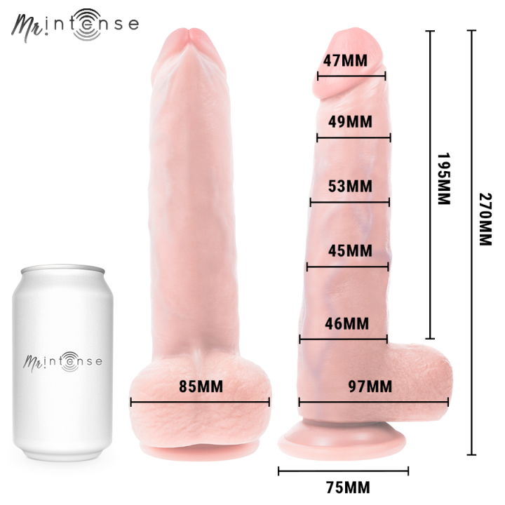 Mr Intense - Dildo Neeson 27 cm -ø- 5.6 cm