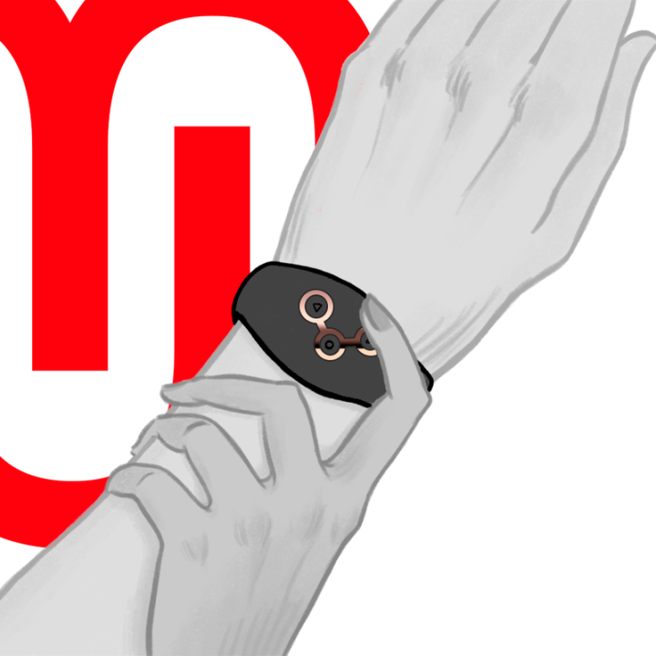 Watchme - Relógio de Controle Remoto Com Tecnologia Sem Fio Jet e Cobre