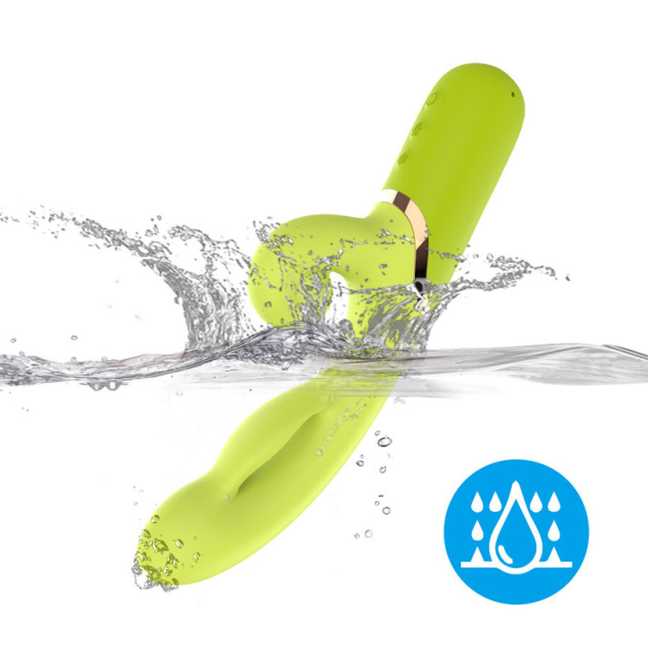 Armony - Inflable Point a Stimulateur Vibrateur Vert