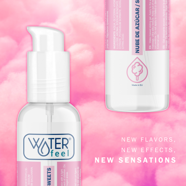 Waterfeel - Lubrificante Nuvem de Açúcar 175 ml