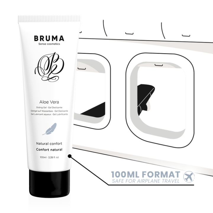 Bruma - Gel Glissant Aloe Vera Confort Naturel 100 ml